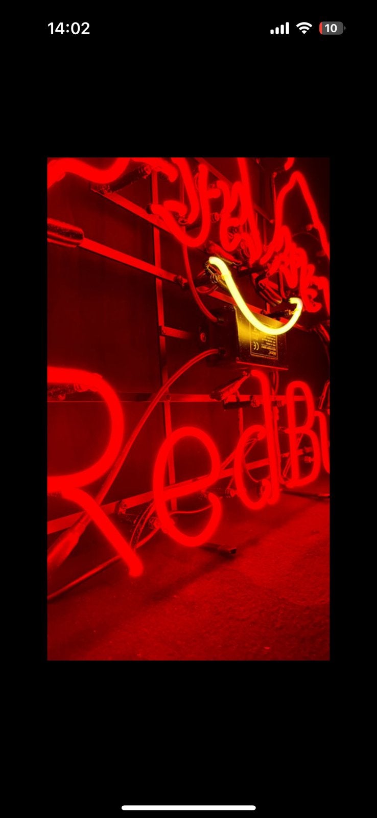 Origineel Red Bull Neon Reclamebord – Werkend – Uniek, 1 speler, Ophalen of Verzenden, Zo goed als nieuw, Vanaf 3 jaar