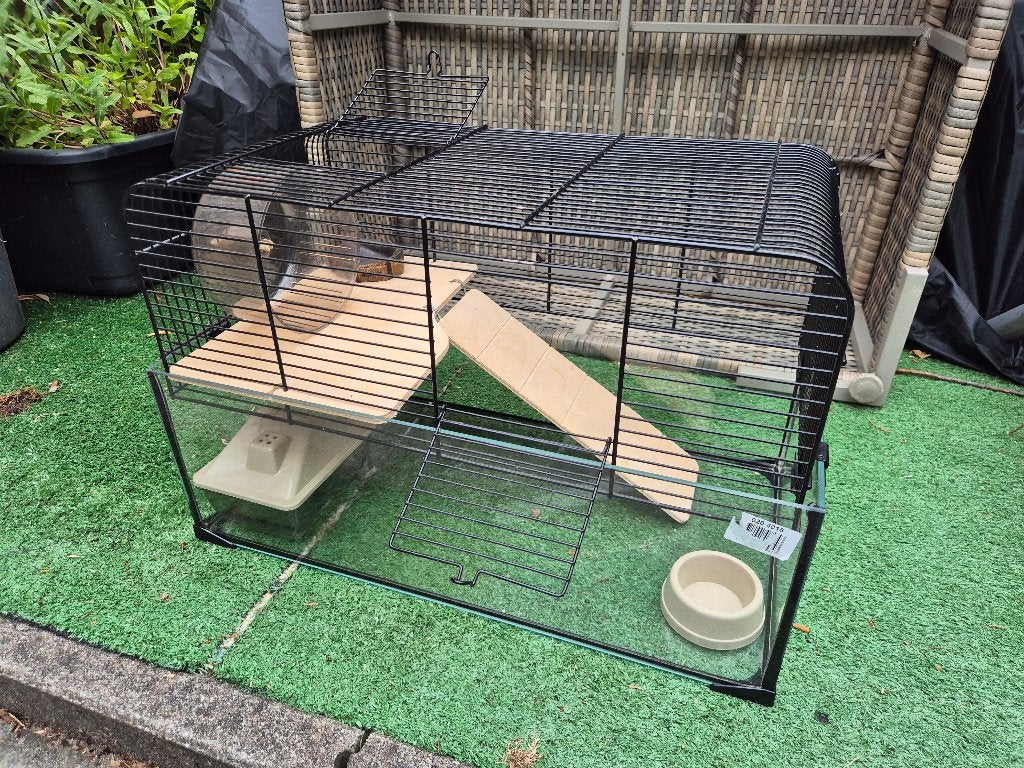 Hamster hok, Minder dan 75 cm, Zo goed als nieuw, Ophalen, Minder dan 60 cm