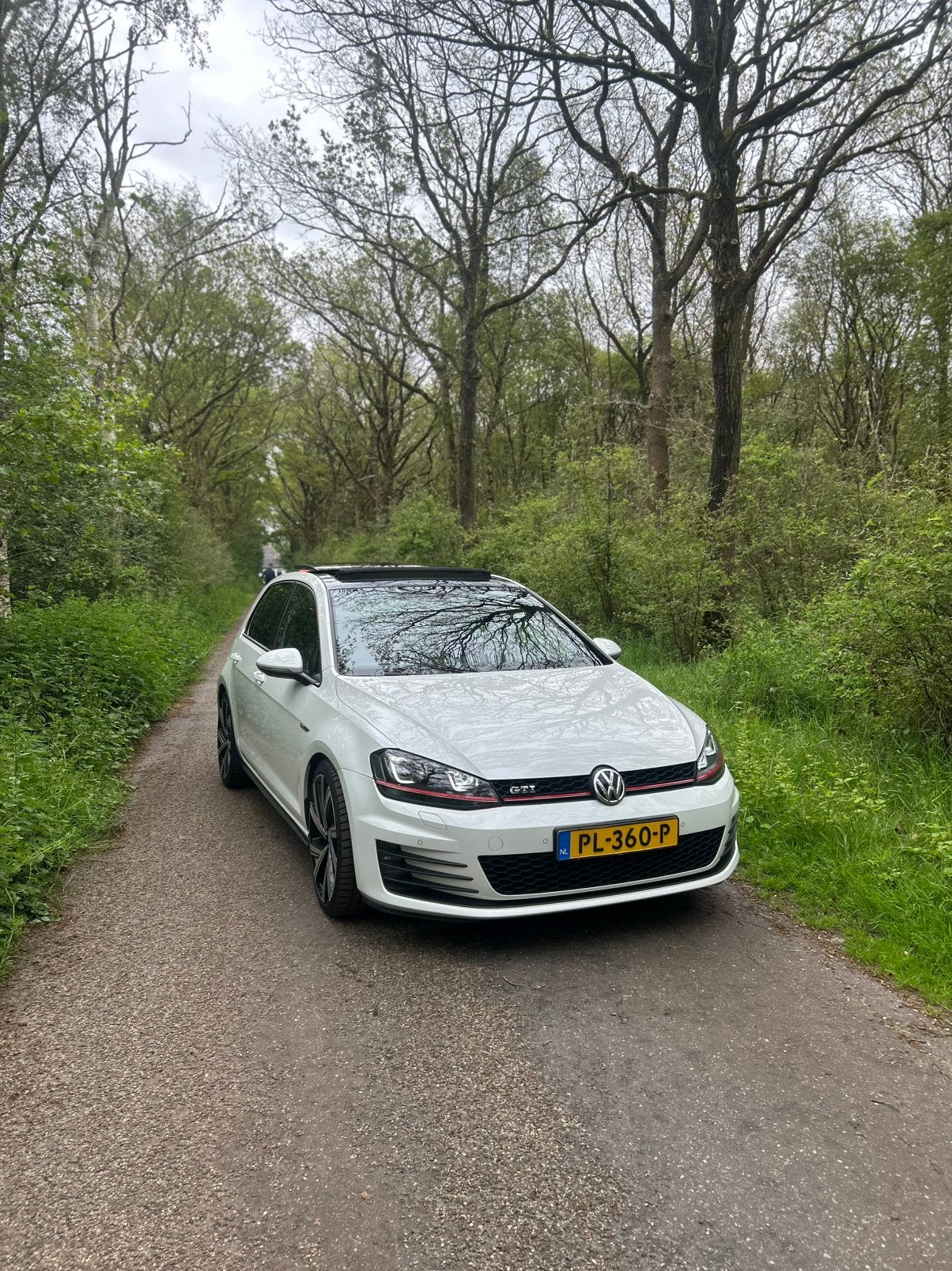 Volkswagen Golf 7 GTI 2.0 TSI DSG – Full 2014, Auto's, 4 cilinders, 1984 cc, Wit, 1324 kg