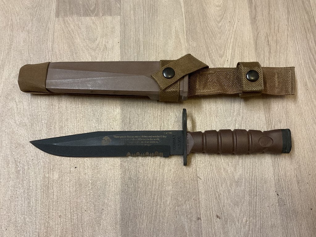 Ontario OKC 3S bayonet bajonet mes US Marines 1 of 500, Verzamelen, Ophalen of Verzenden, Landmacht, Amerika, Mes of Dolk