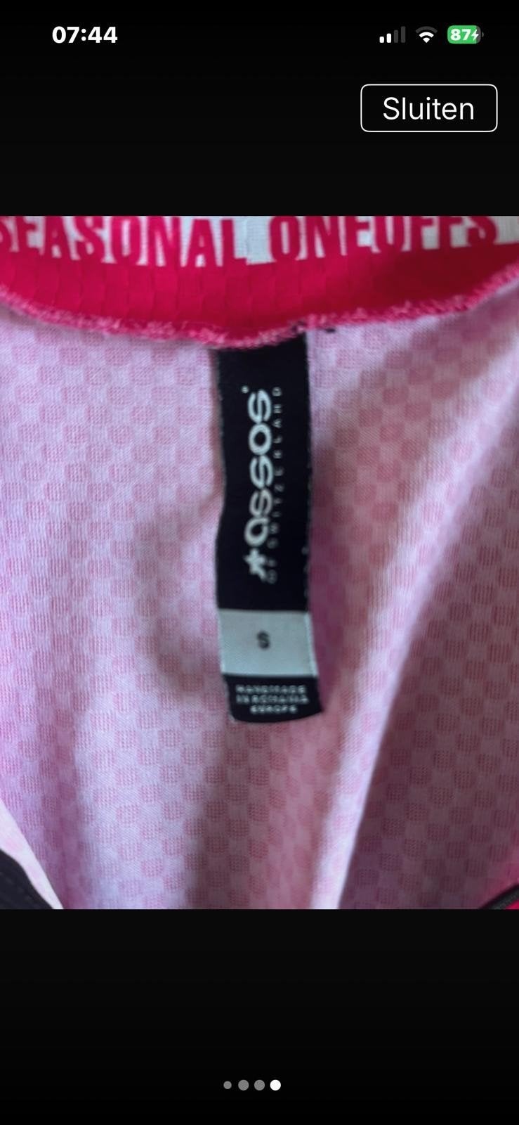 Assos UMA GT Jersey, Fietsen en Brommers, Fietsaccessoires | Fietskleding, Ophalen of Verzenden, Zo goed als nieuw, Bovenkleding