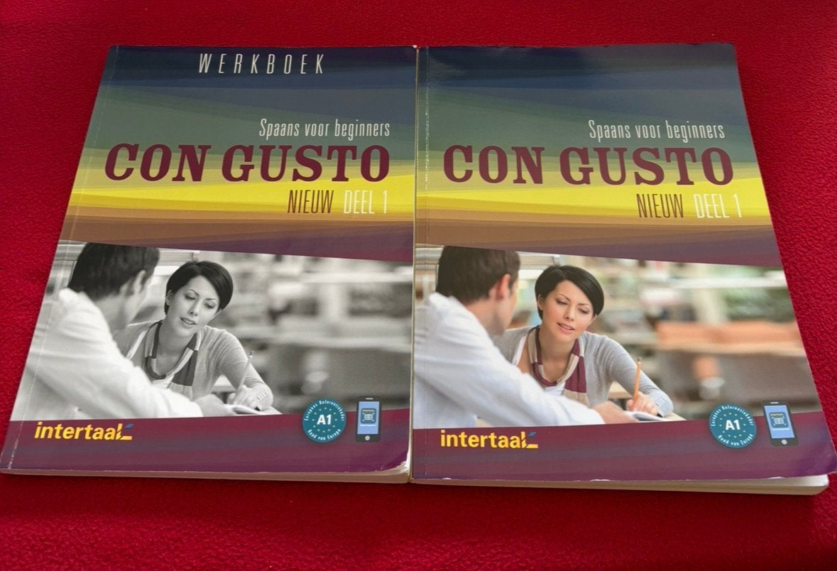 Con Gusto deel 1 Spaans voor beginners, Ophalen of Verzenden, Gebruikt, Overige genres