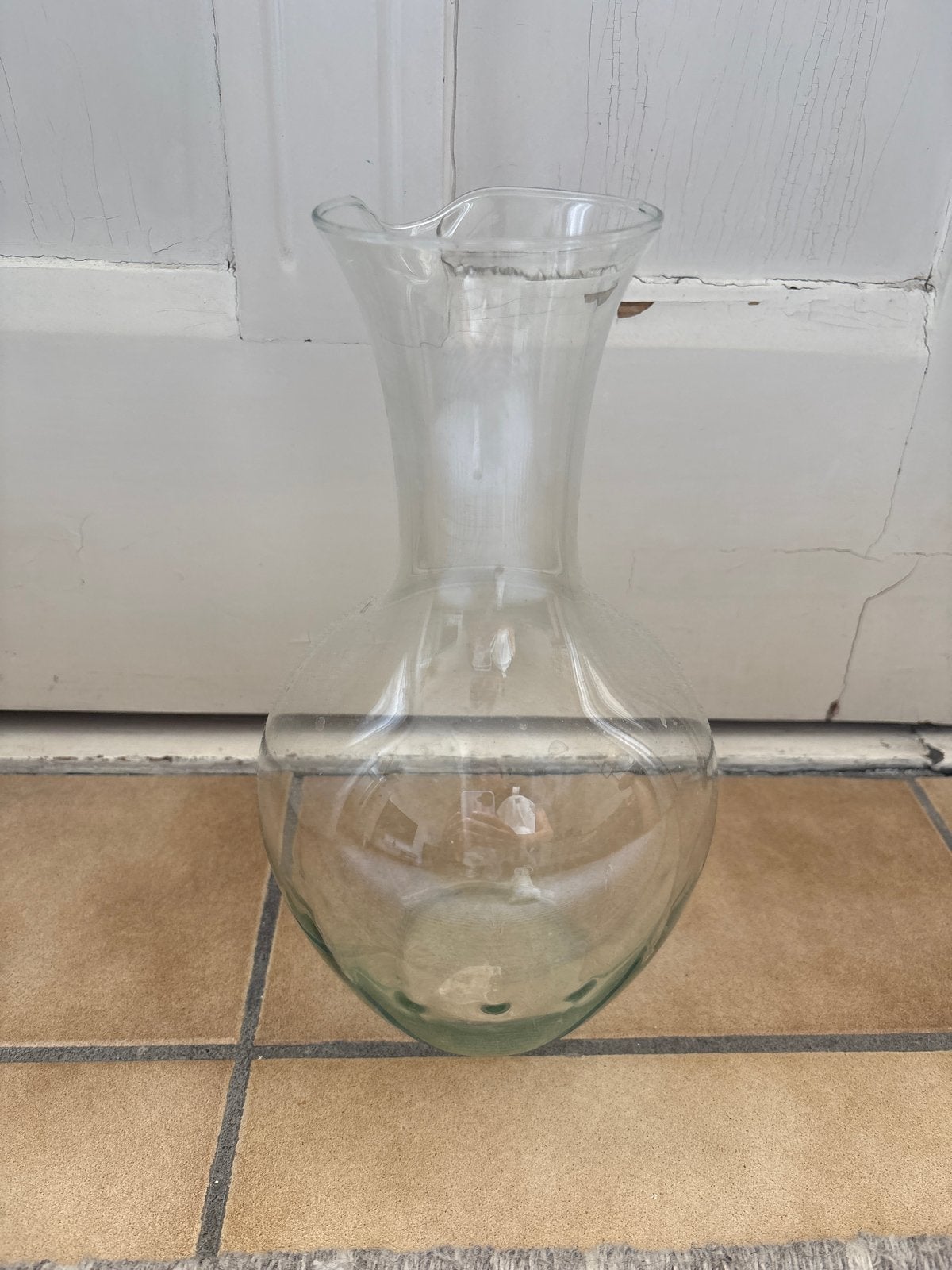 Glazen Waterkan - Elegant en Functioneel, Antiek en Kunst, Antiek | Glas en Kristal, Ophalen