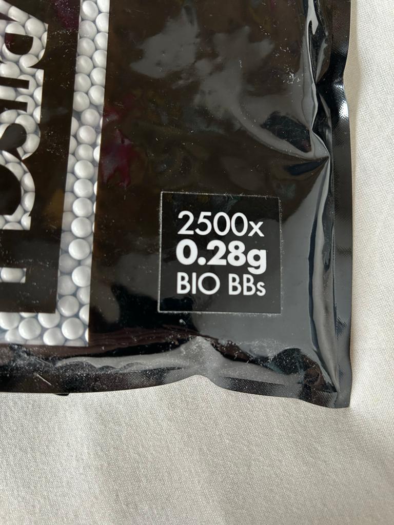Novritsch 0.28g BIO BBs - 3x 2500 stuks, Ophalen of Verzenden, Nieuw