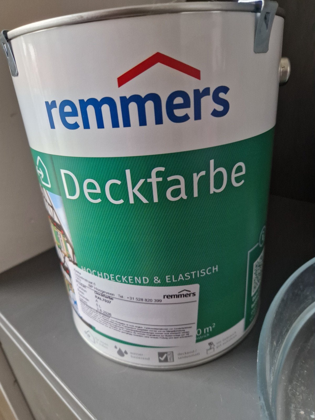 Remmers beits stofgrijs, Ophalen, Nieuw, Bruin, Beits