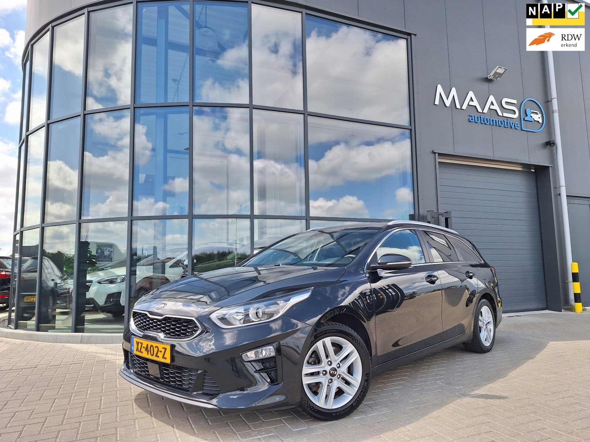 Kia Ceed Sportswagon 1.0 T-GDi DynamicPlusLine DEALER OH, Auto's, Kia, Voorwielaandrijving, Gebruikt, Euro 6, Leder en Stof
