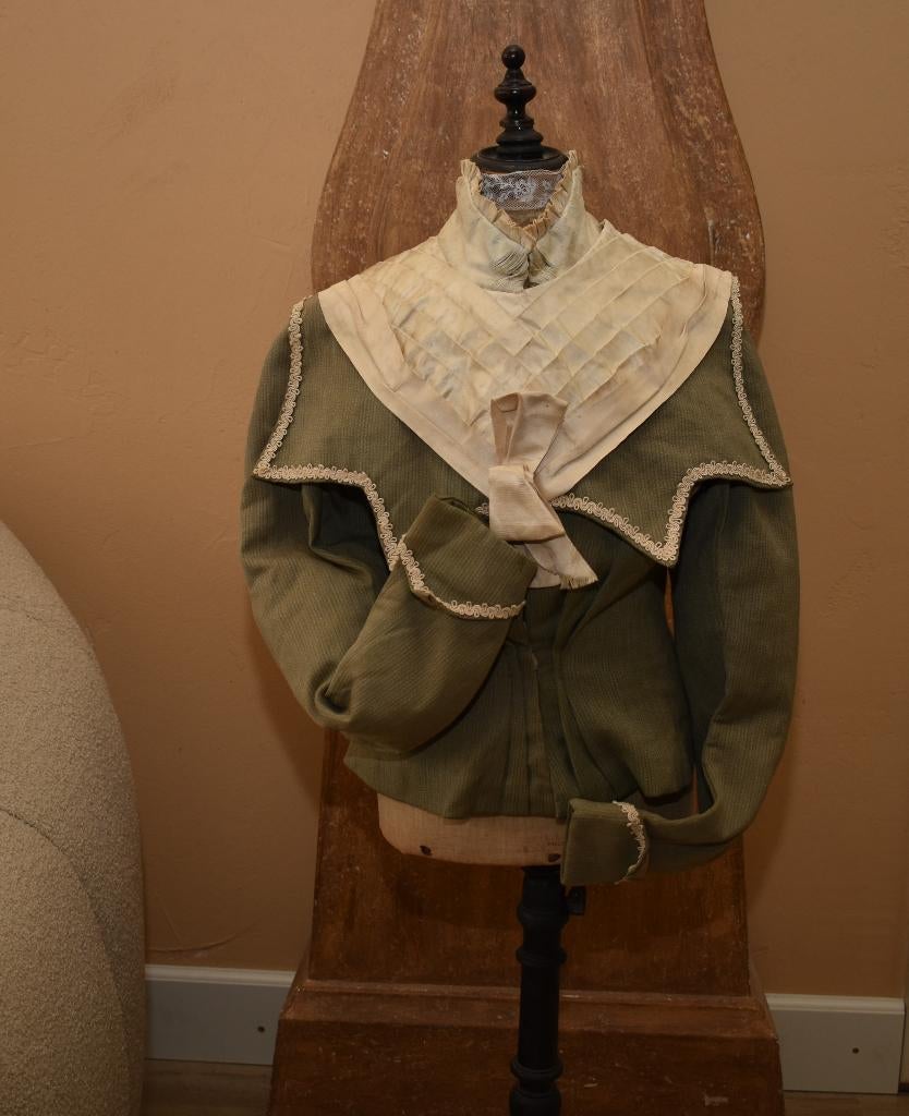 Oude Franse Bodice."Uit Aletta's Tijd", Antiek en Kunst, Antiek | Kleding en Accessoires, Ophalen of Verzenden