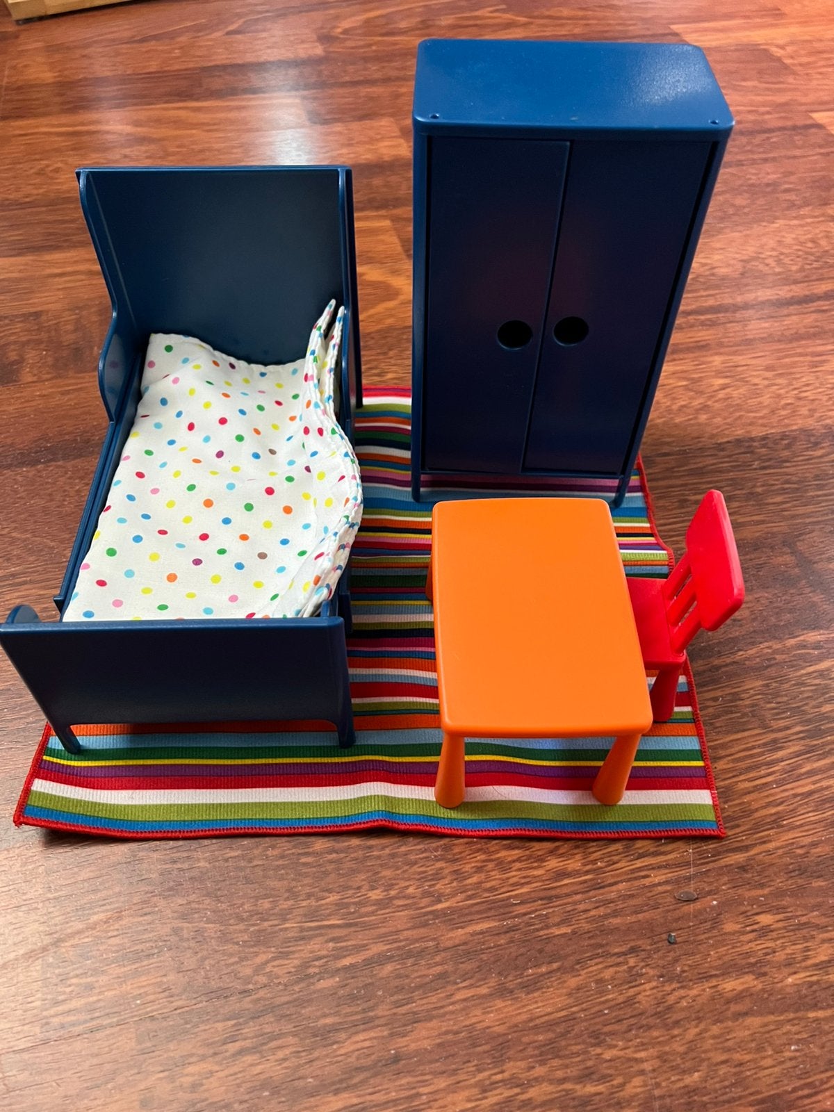Slaapkamer poppenhuis ikea, Ophalen of Verzenden, Zo goed als nieuw, Poppenhuis