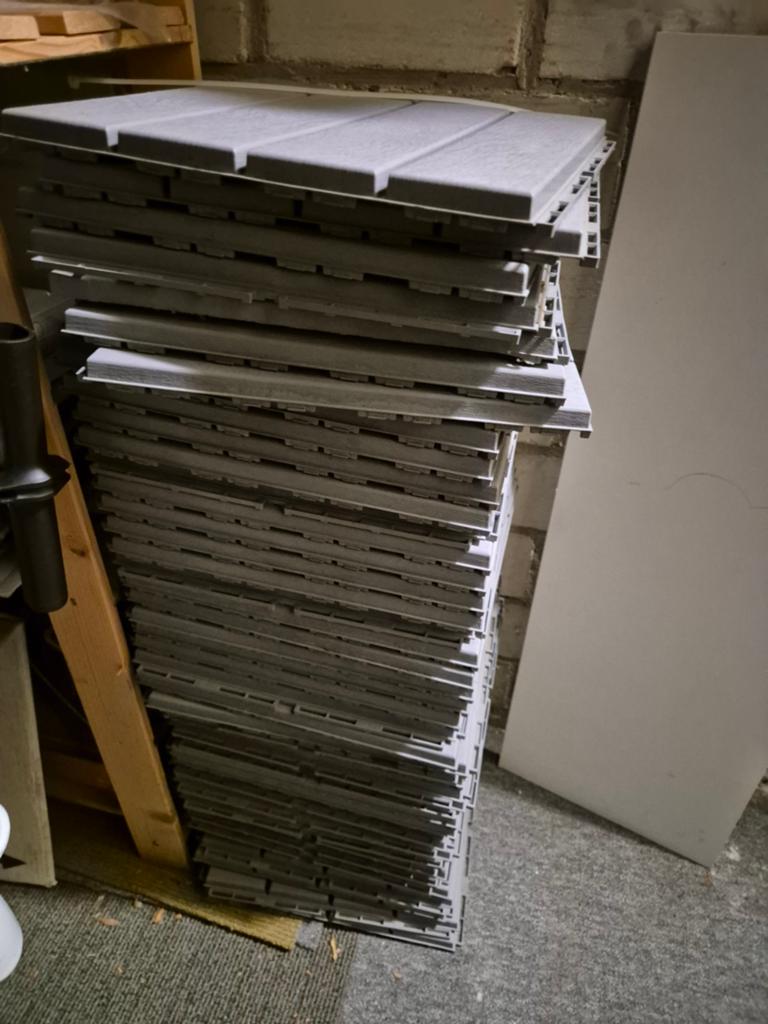 Runnen ikea terras tegels GERESERVEERD JACOB, Tuin en Terras, Ophalen, Zo goed als nieuw, Kunststof