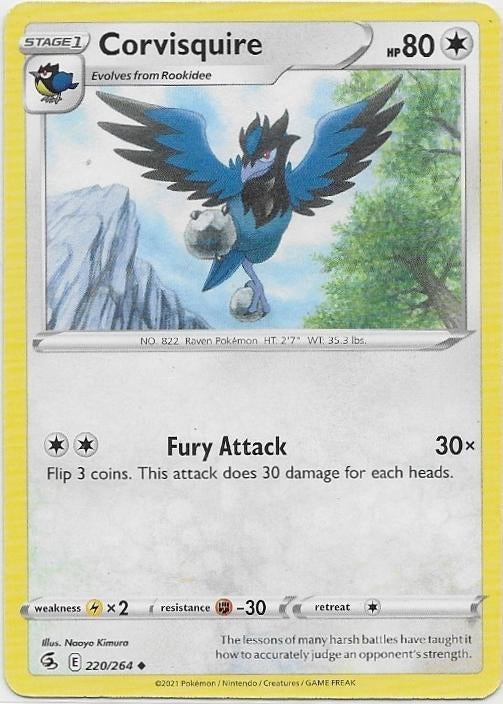 Fusion Strike,  Corvisquire [uncommon] 220/264, Verzenden, Nieuw, Losse kaart