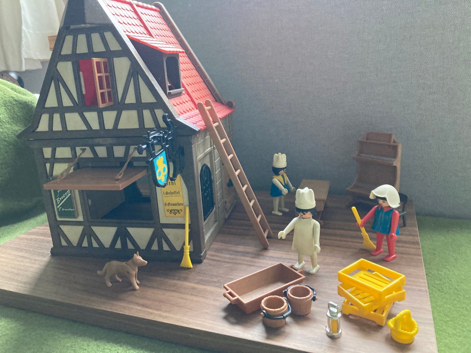 Doos playmobil - jaren 78/80, Ophalen of Verzenden, Gebruikt, Losse onderdelen, Figuren