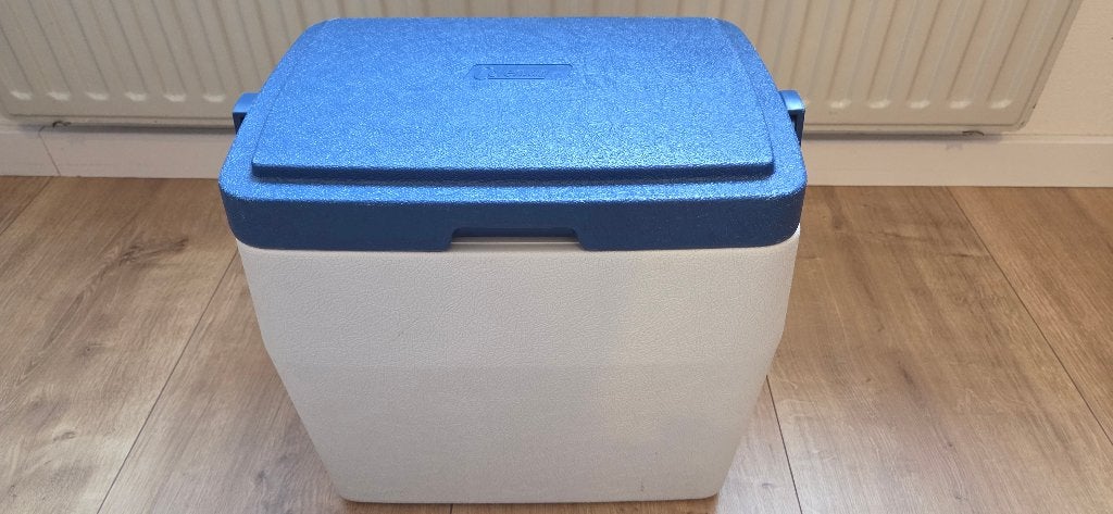 Coleman koelbox 22 liter met 4 nieuwe koelelementen., Ophalen, Gebruikt, Koelbox, Koelelement