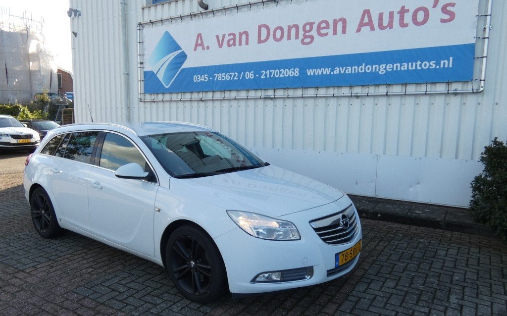Opel INSIGNIA 1.4 T ECOFLEX SPORT,Clima,Cruise,Trhaak,APK 30, Euro 5, Gebruikt, 4 cilinders, Verwarmde buitenspiegels