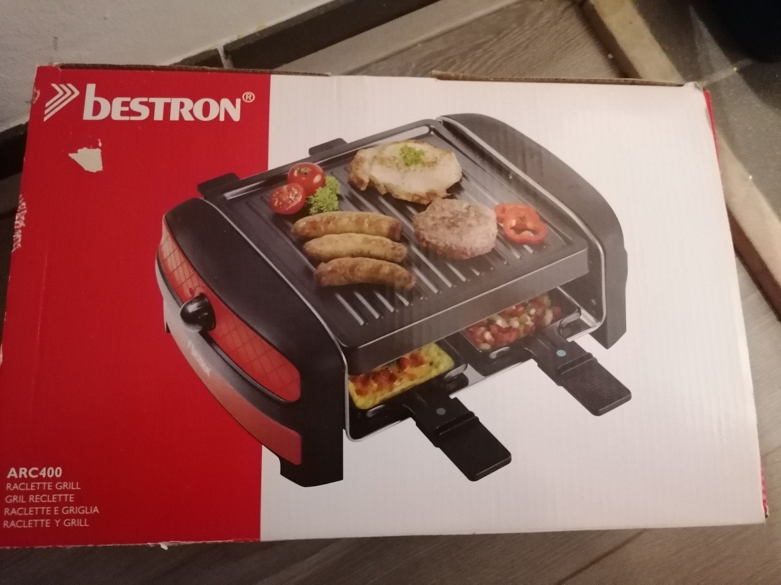 Nieuwe Bestron ARC400 Raclette Grill - Ongebruikt, Ophalen of Verzenden, Nieuw