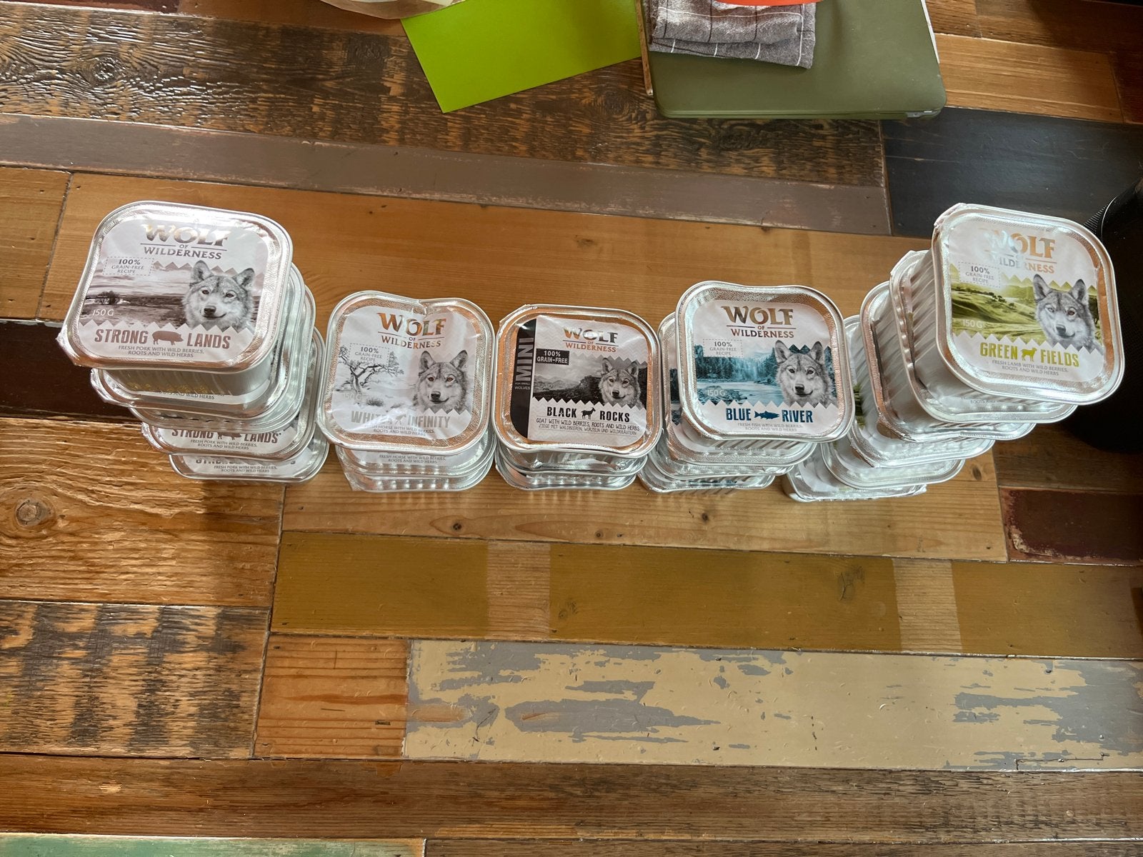 Wolf of Wildernes Hondenvoer 21 cups 150 gram per stuk, Dieren en Toebehoren, Dierenvoeding, Ophalen of Verzenden, Hond