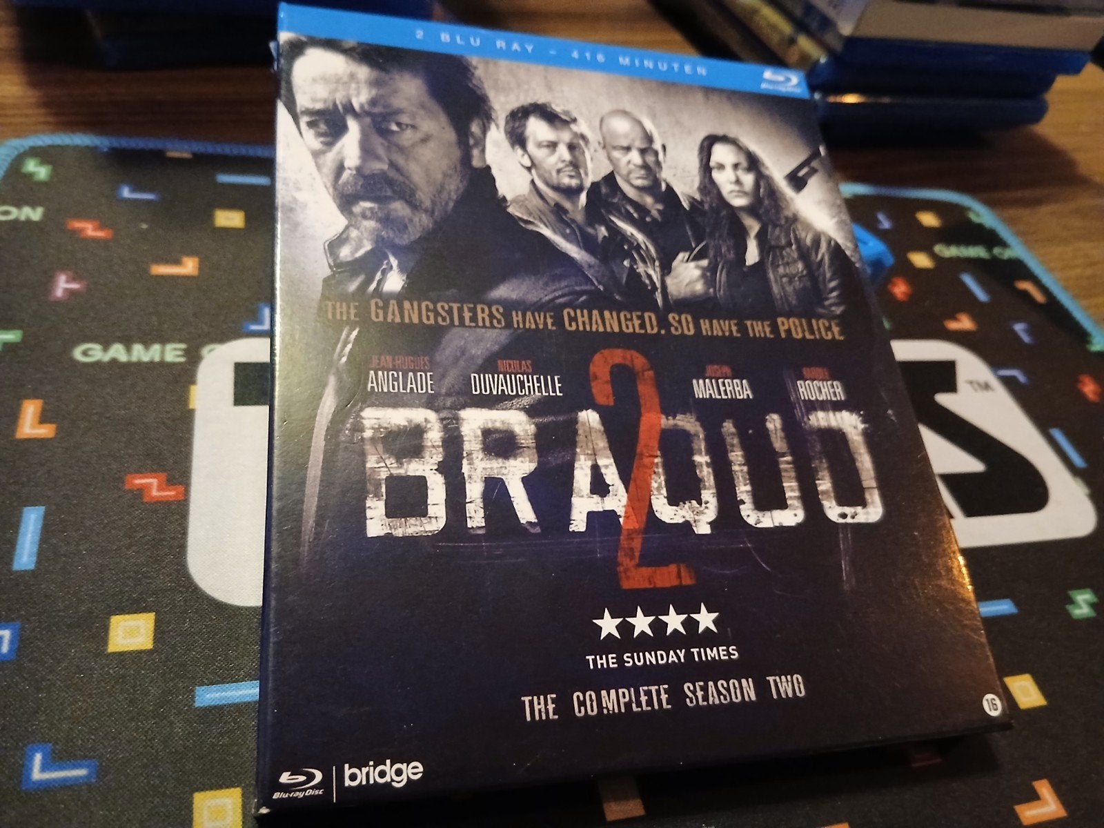 Braquo 2 blu-ray, Ophalen of Verzenden, Zo goed als nieuw