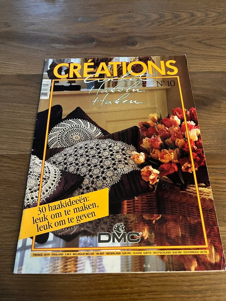 Boek haken DMC, Ophalen of Verzenden, Zo goed als nieuw, Haken, Patroon of Boek