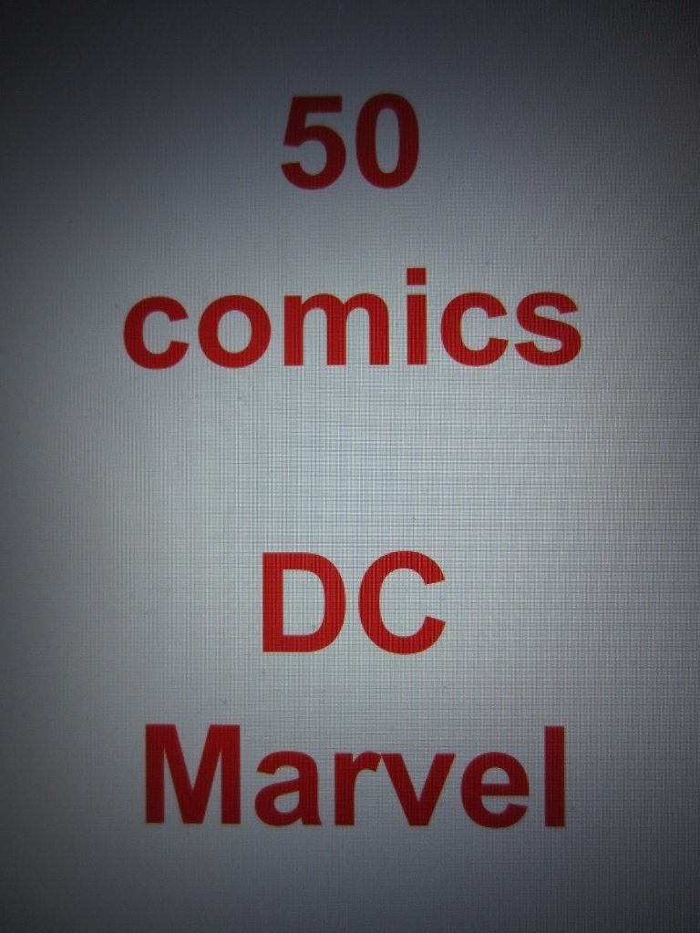 GRAB-BAG: 50 comics (DC en Marvel), Meerdere comics, Verzenden, Zo goed als nieuw, Amerika