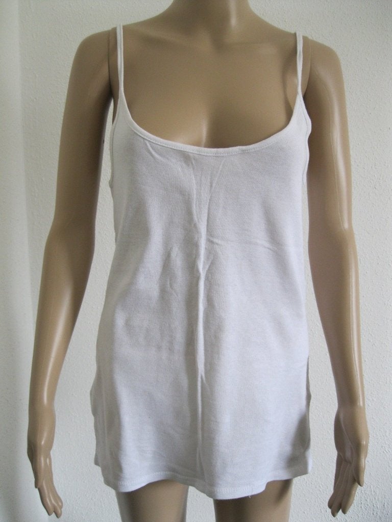 maat XXL, 1 nieuw wit Zeeman hemdje/topje, stretch, 46 cm., Zeeman, Wit, Maat 46/48 (XL) of groter, Nieuw