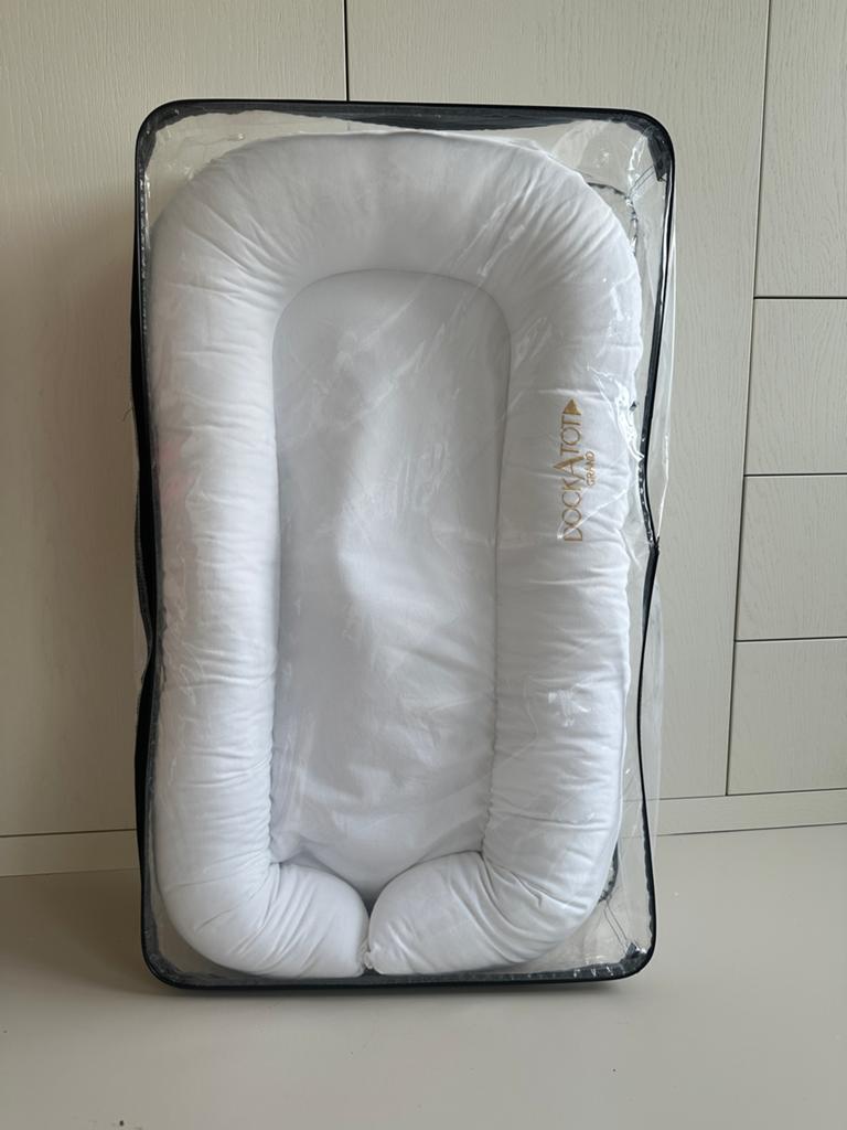 Dockatot Grand babynest - Wit, Ophalen, Zo goed als nieuw