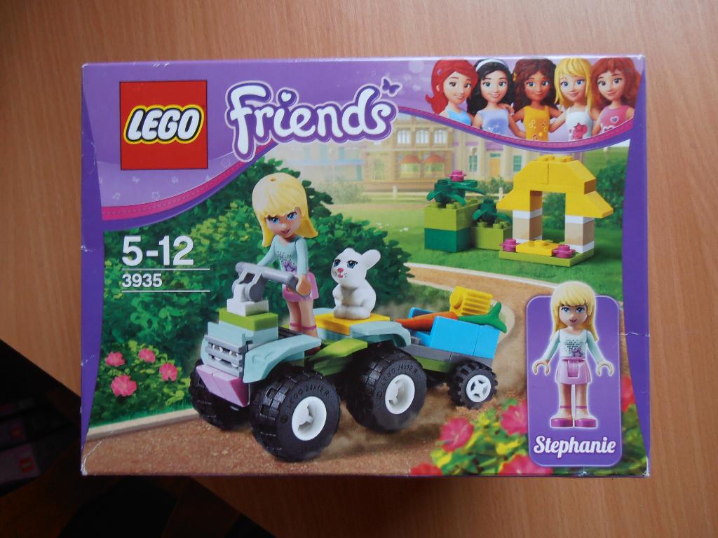 Lego Friends 3935 Stephanie's huisdierentransport, Ophalen of Verzenden, Zo goed als nieuw, Complete set, Lego