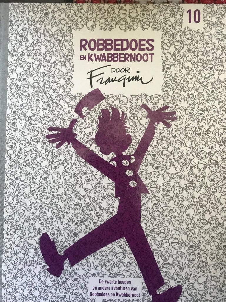 Robbedoes en Kwabbernoot nr 10 - 1950 Robbedoes te paard, Eén stripboek, Ophalen of Verzenden, Nieuw