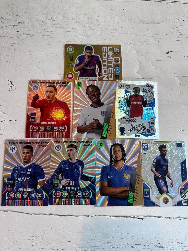 Voetbalkaarten Panini en Match Attax, Ophalen of Verzenden, Zo goed als nieuw, Meerdere kaarten