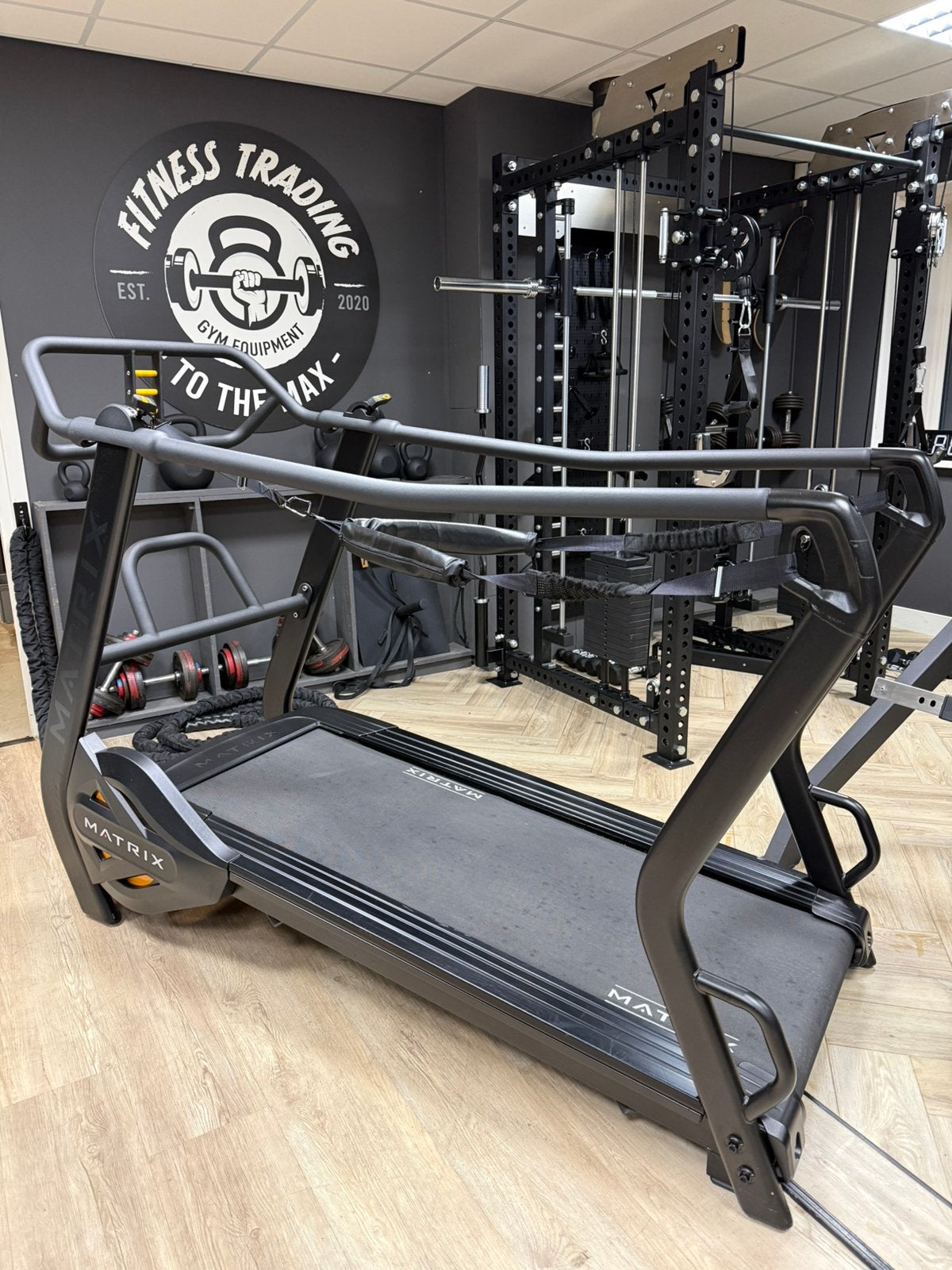 Matrix S-Drive loopband; Push sled training, farmer walk etc, Overige typen, Ophalen of Verzenden, Zo goed als nieuw, .