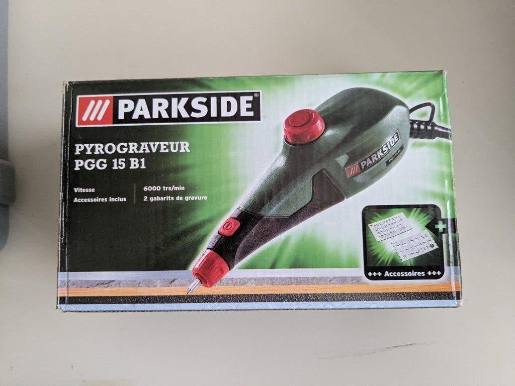 Graveertool (Parkside) voor leer of andere materialen, Gereedschap of Toebehoren, Ophalen of Verzenden, Zo goed als nieuw, Elektrisch