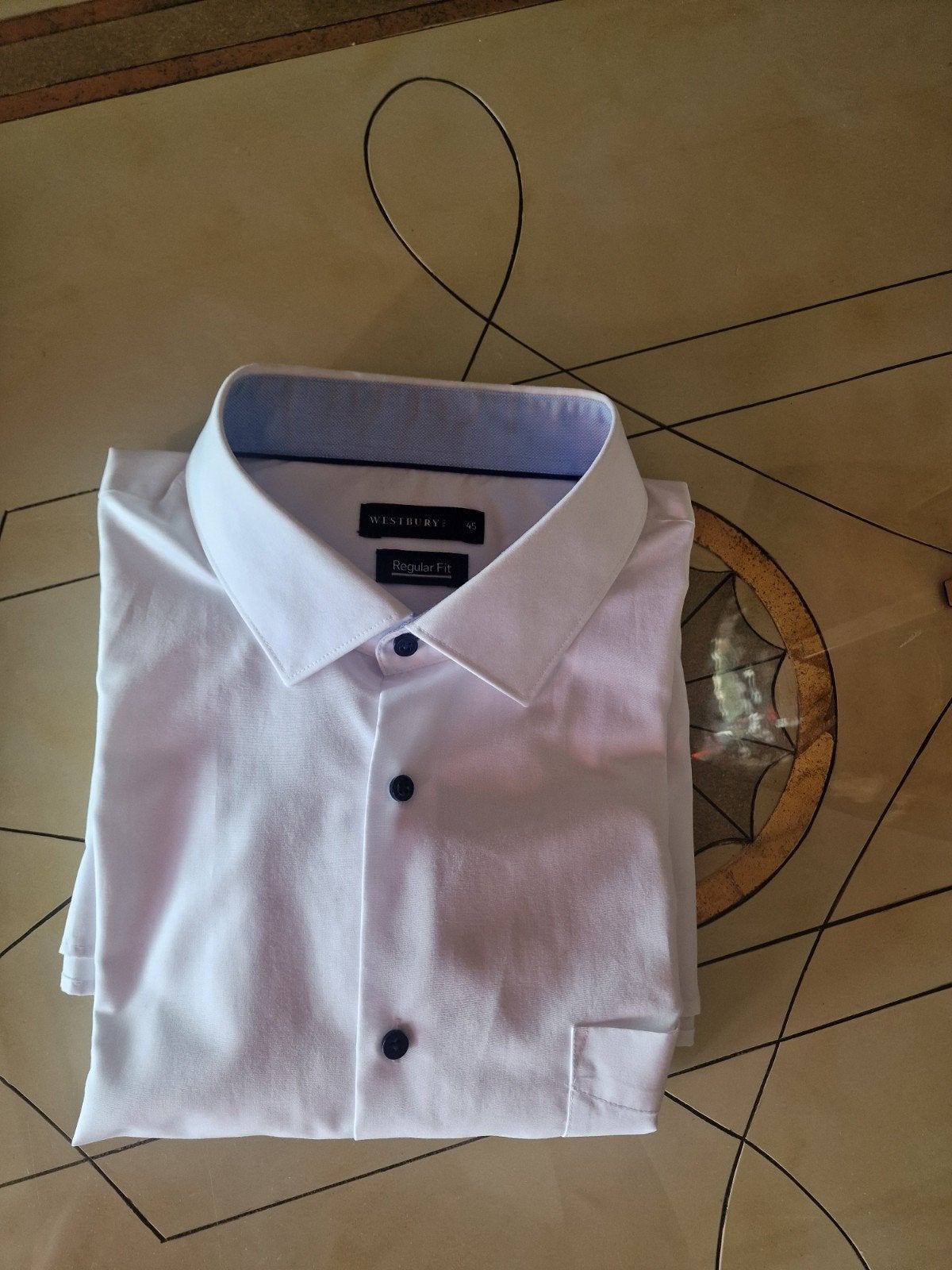 Westbury overhemd maat 45 - Wit, Regular Fit, Wit, Nieuw, Ophalen of Verzenden, Westbury