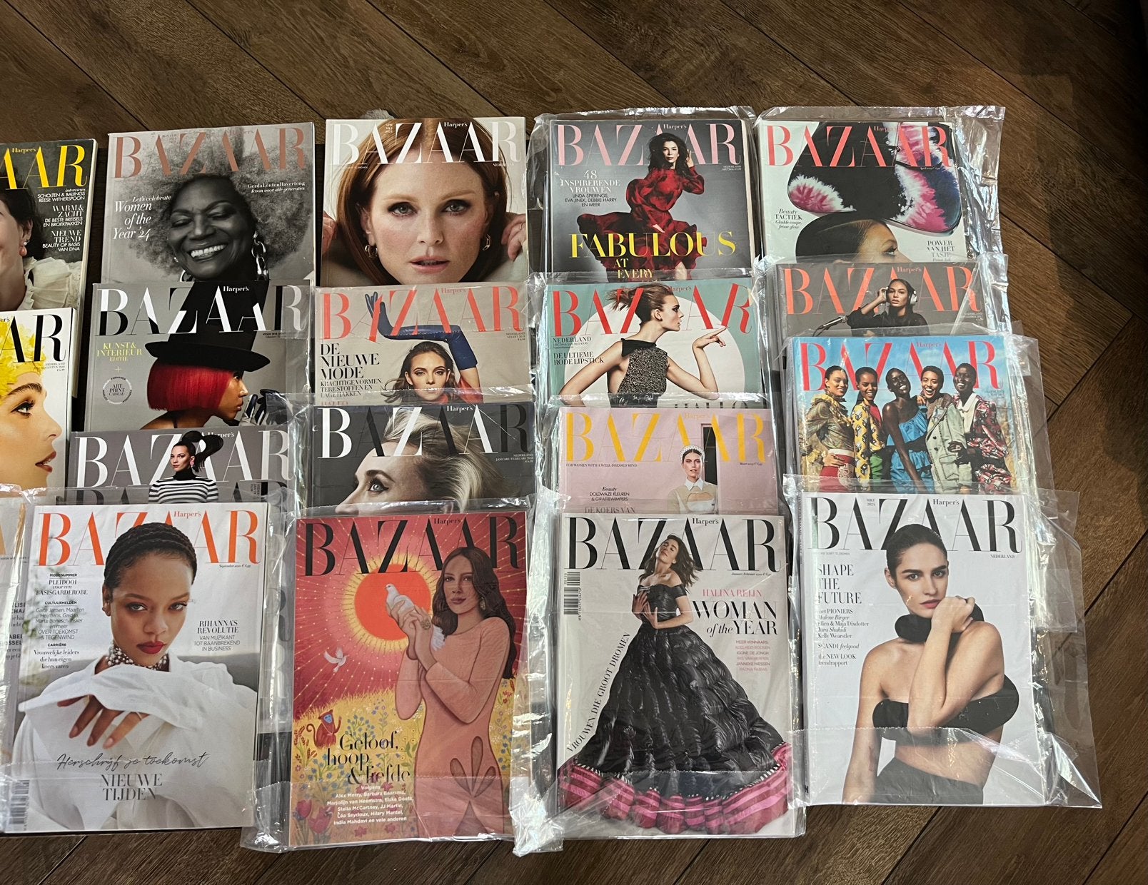 Harper's bazaar verzameling 22 magazines tijdschriften 2015, Boeken, Ophalen of Verzenden, Gelezen, Damesbladen