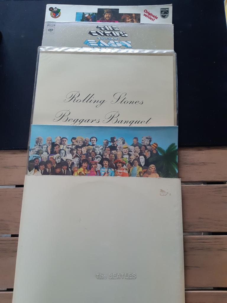 Lp's doos 40 stuks, Ophalen, Gebruikt, Overige formaten