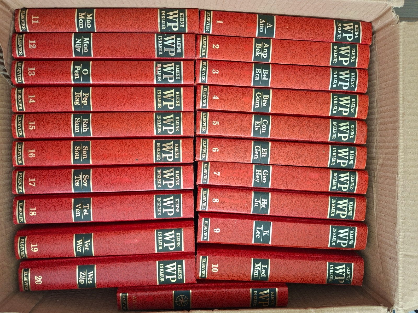 Complete serie Kleine WP in Kleur (Elsevier), Boeken, Encyclopedieën, Ophalen of Verzenden