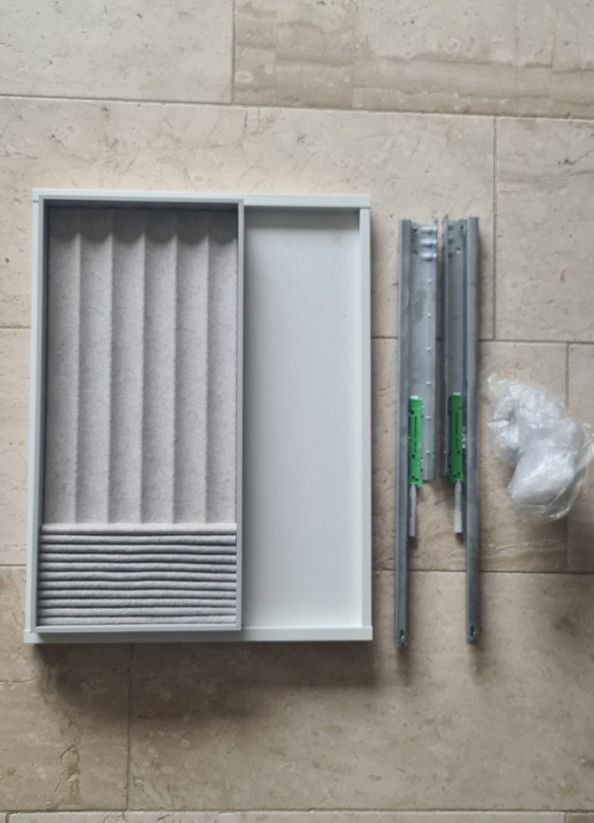 Ikea Komplement uitschuifbare plank, met inzet voor Pax kast, Ophalen, Met plank(en), 50 tot 100 cm, Zo goed als nieuw