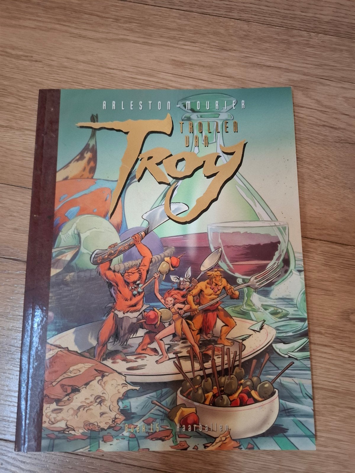 Trollen van Troy - Boek 15: Haarballen, Boeken, Eén stripboek, Ophalen of Verzenden, Gelezen, Arleston, Mourier