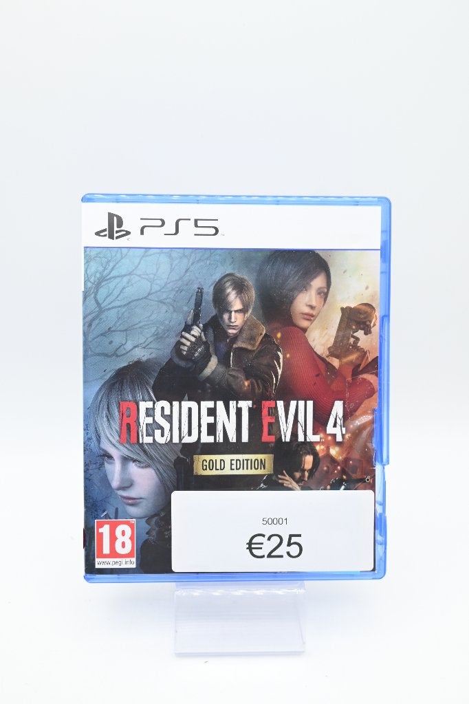 Resident Evil 4 Gold Edition PS5, Spelcomputers en Games, Games | Sony PlayStation 5, Avontuur en Actie, Vanaf 18 jaar, Support@capcom.com