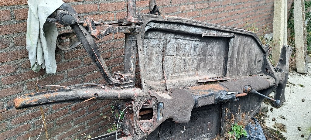 Bodemplaat vw kever 1302, Ophalen, Gebruikt, Volkswagen