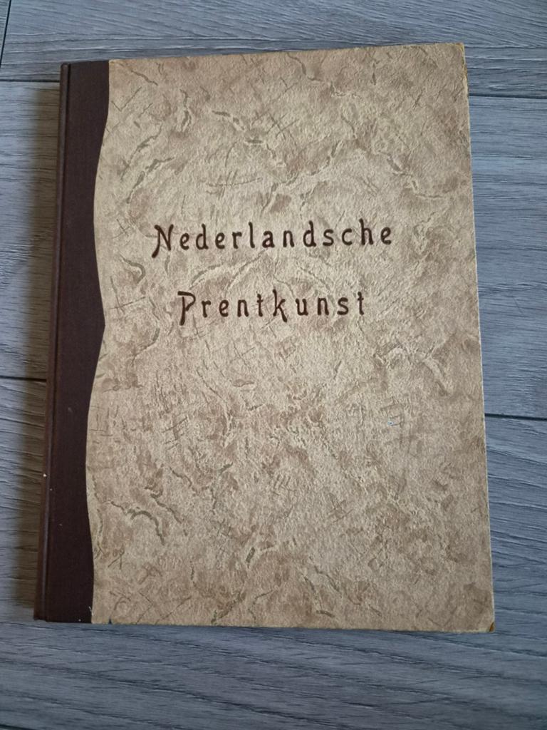 Nederlandsche Prentkunst antiek etsen Rembrandt Van Leyden, Antiek en Kunst, Ophalen of Verzenden, Mr. N. Beets