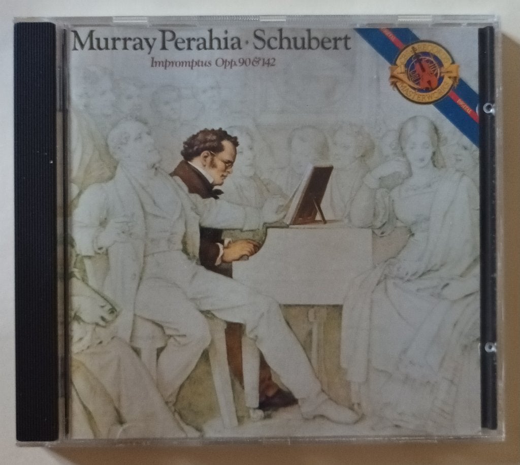 Schubert - Impromptu's - Murray Perahia, Ophalen of Verzenden, Zo goed als nieuw, Romantiek, Pianomuziek