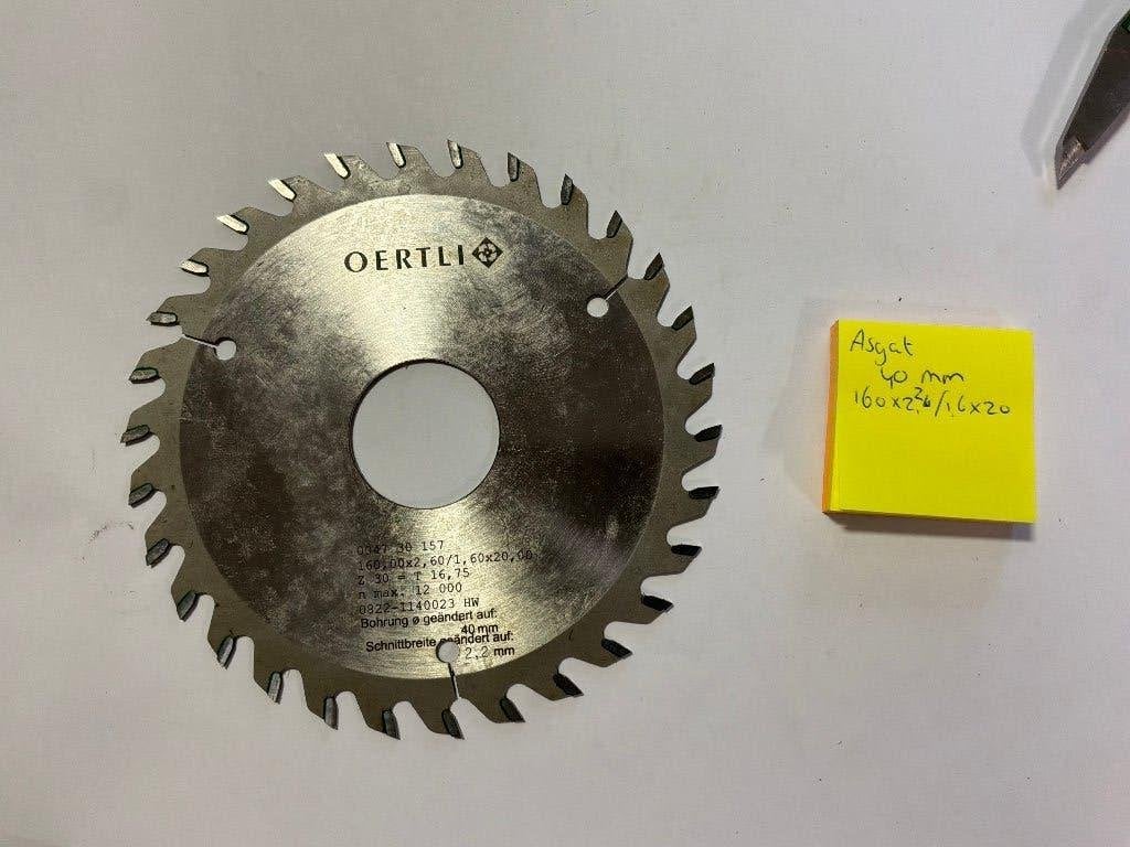 Oertli zaagblad asgat 40 mm, Doe-het-zelf en Verbouw, Ophalen of Verzenden, Gebruikt