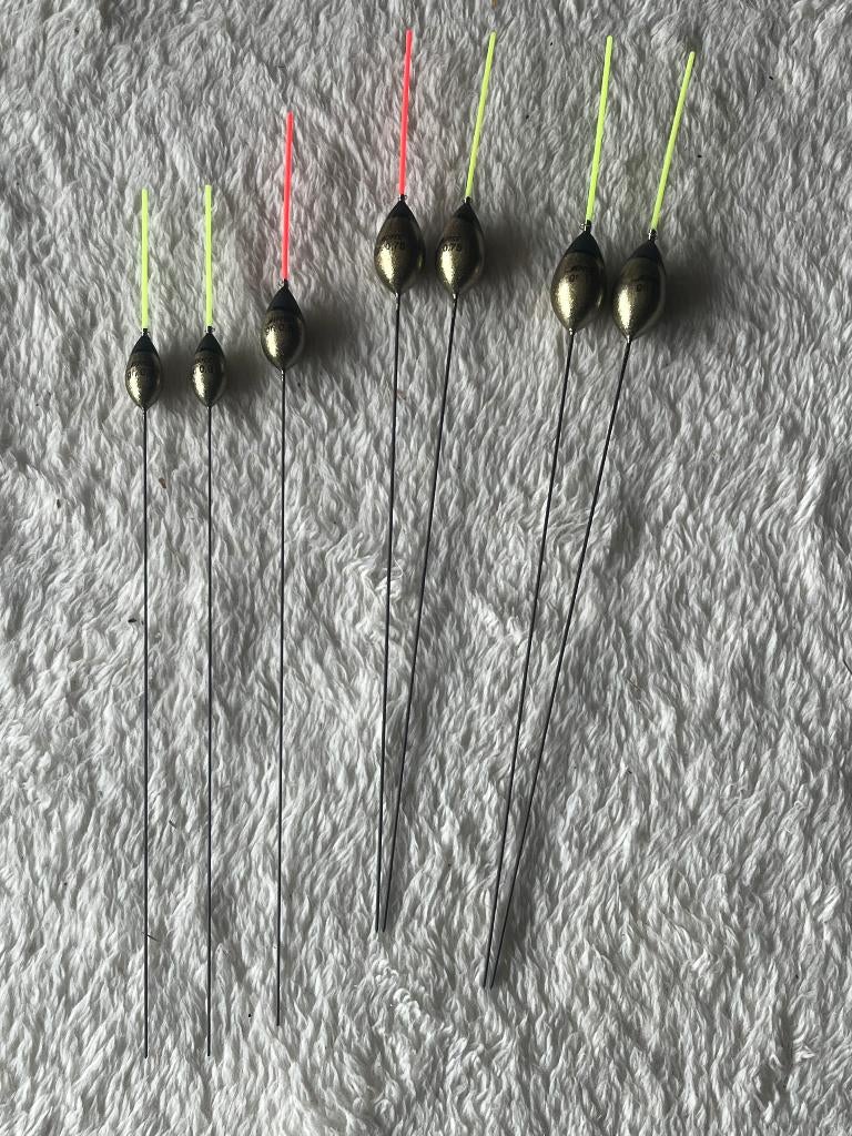 adv 253 / NIEUW set 7 dobbers SARFIX, Ophalen of Verzenden, Nieuw, Dobber of Lood