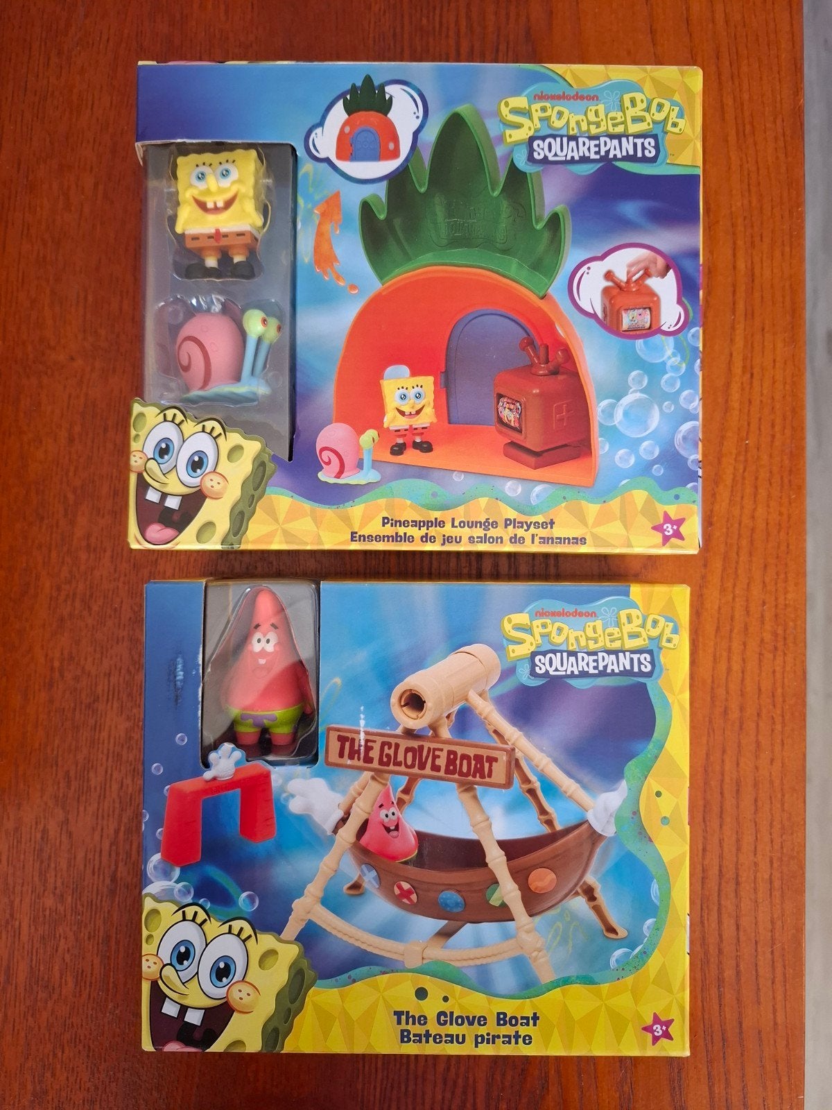 Twee speelsets van SpongeBob SquarePants, Ophalen of Verzenden