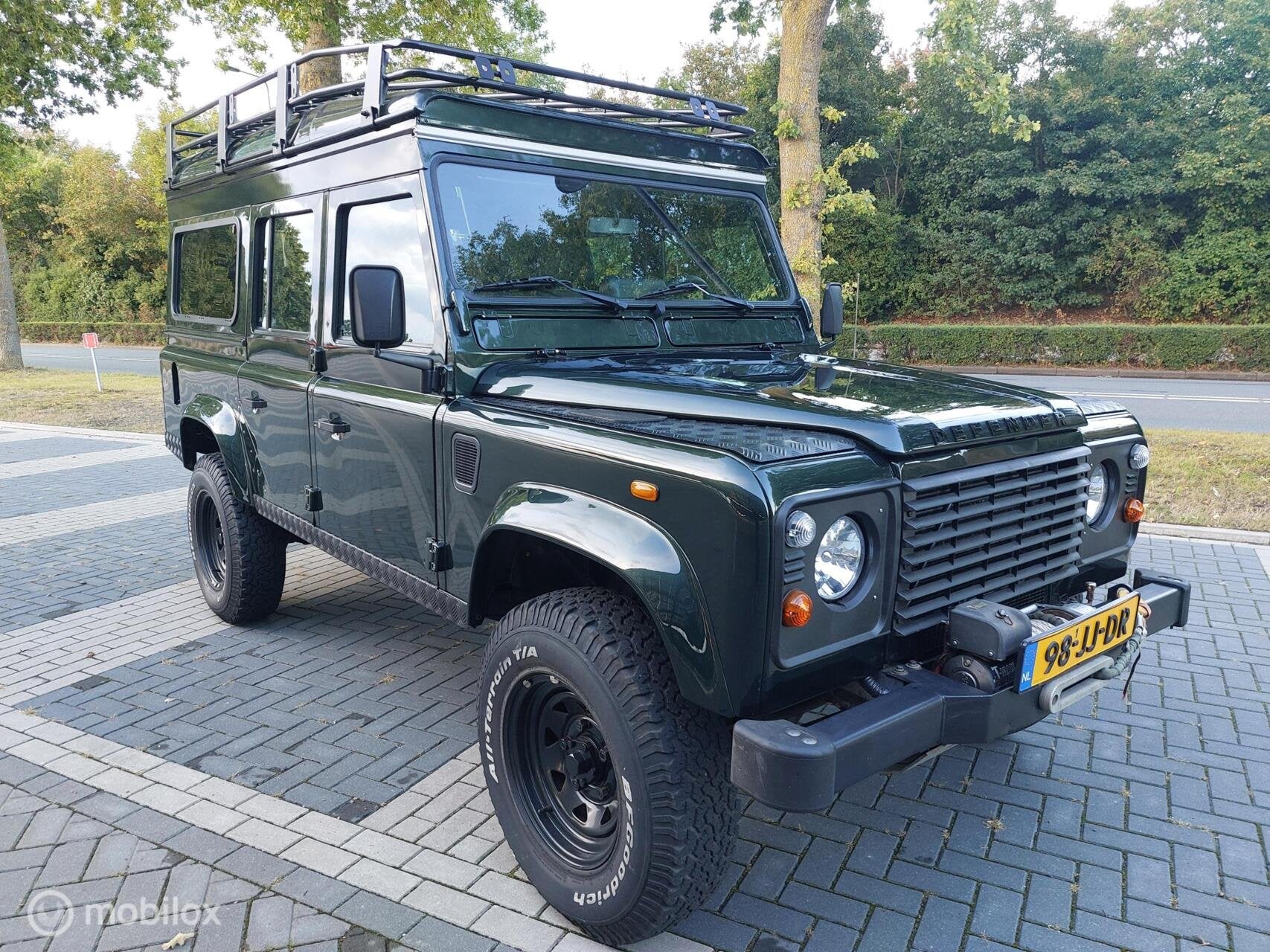 Land Rover Defender Td5 Camperkenteken! 4pers Ruil mogelijk, Auto's, Gebruikt, Overige carrosserieën, 2495 cc, 4 stoelen