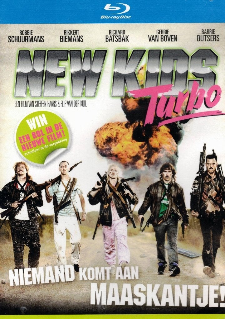 New Kids Turbo - Steffen Haars ( Blu-Ray ), Zo goed als nieuw, Blu-ray, Vanaf 12 jaar, Film
