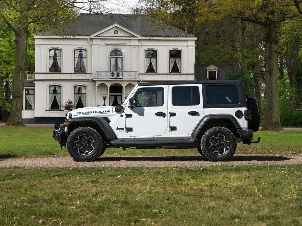 Jeep Wrangler Unlimited 4xe 380 Rubicon | Lier (bj 2021), Auto's, Automaat, 4 cilinders, Leder, Bedrijf