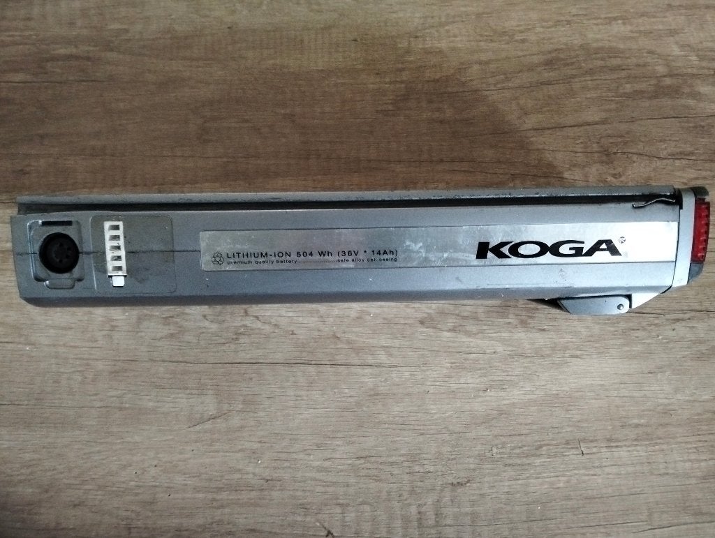 Koga accu, Gebruikt