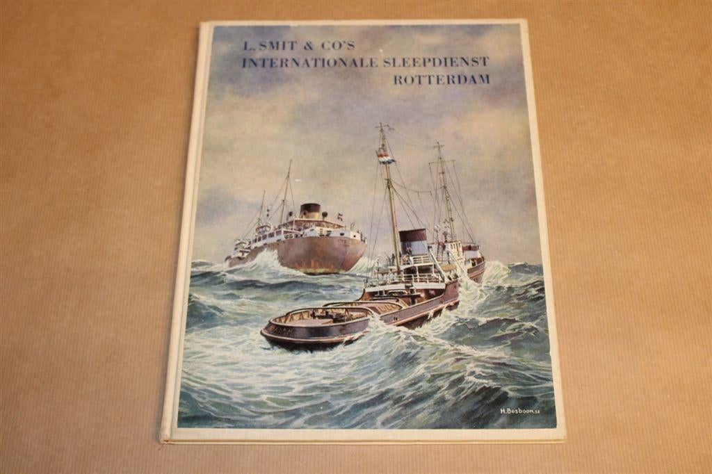 L. Smit & Co's Internationale Sleepdienst Rotterdam, Verzamelen, Scheepvaart, Ophalen of Verzenden, Zo goed als nieuw, Kaart, Foto of Prent