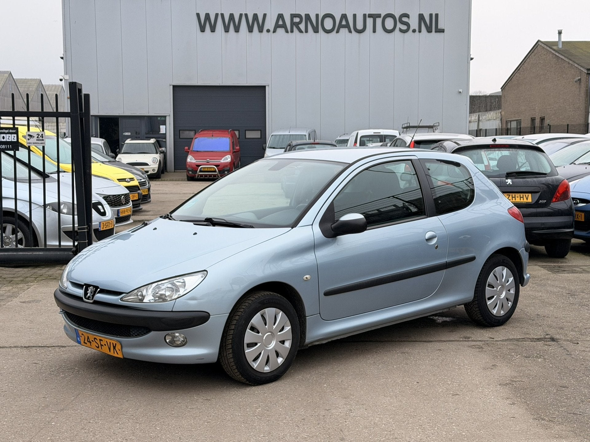 Peugeot 206 1.4-16V Gentry, AIRCO, NIEUWE KOPPELINGSSET, STU, Voorwielaandrijving, 938 kg, 31 €/maand, 4 cilinders