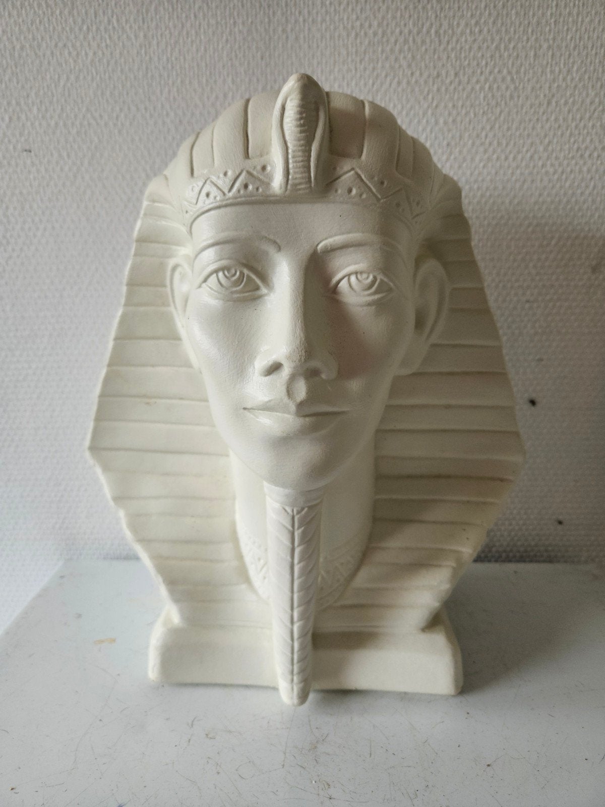 Buste van Farao Toetanchamon - Egyptische stijl, Antiek en Kunst, Ophalen of Verzenden
