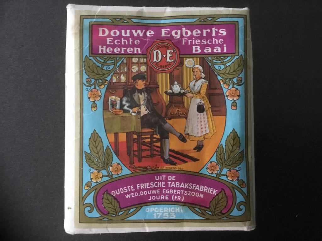 Vintage Douwe Egberts Tabak Verpakking - Friesche Baai, Ophalen, Nieuw, Verpakking